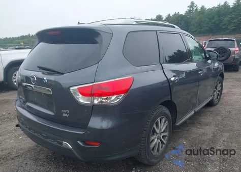2013 Nissan Pathfinder Sv from USA, damaged, VIN 5N1AR2MM8DC627080